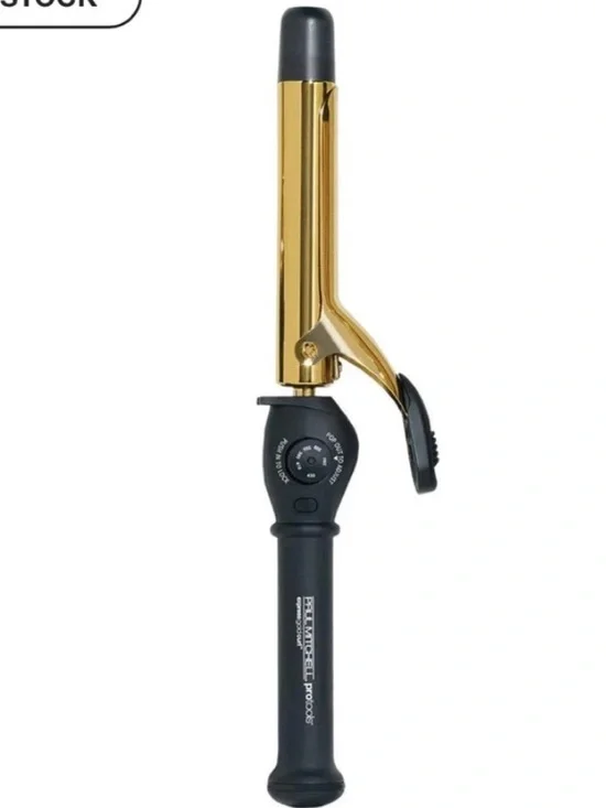 NWT Paul Mitchell Gold and Black 1" Curling Iron - Picture 2 of 5